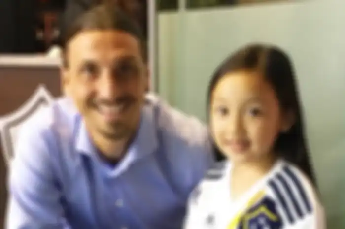 Zlatan Ibrahimovic dan Malea Emma Tjandrawidjaja