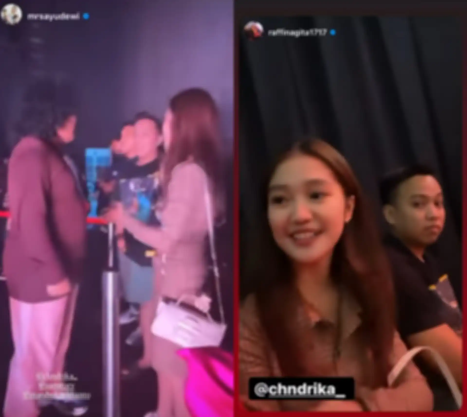 Unggahan stories Ayu Dewi dan Raffi Ahmad