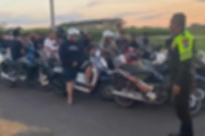 Kepolisian berhasil menggagalkan aksi balap liar yang dilakukan sekelompok remaja di Kediri.