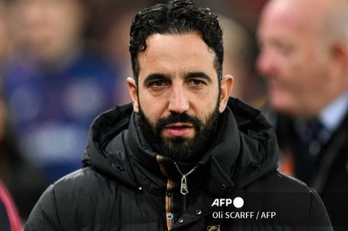 Ruben Amorim menjalani musim pertamanya yang berat bersama Manchester United.