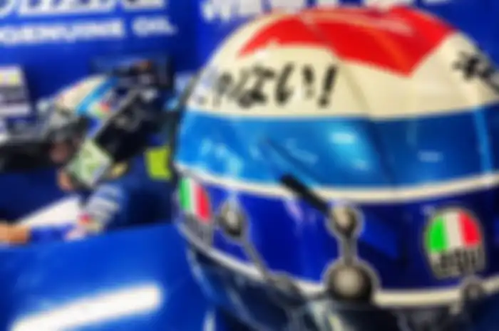 Tahun lalu Iannone disupport produsen helm AGV
