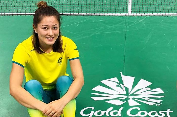 Gronya Somerville (kiri) dan Setyana Mapasa (kanan) saat memperkuat Australia dalam ajang Commonwealth Games 2018