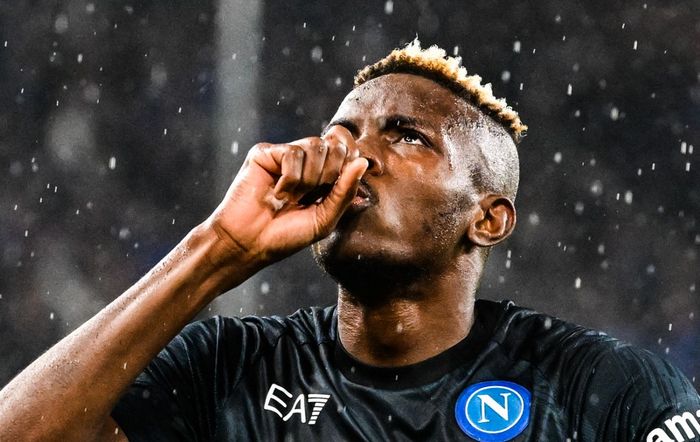 Bomber Napoli, Victor Osimhen, menjadi pemain incaran Chelsea