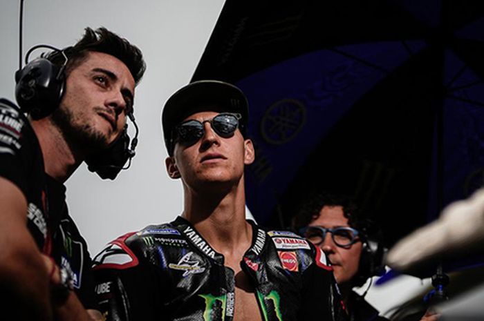 Juara dunia MotoGP 2021, Fabio Quartararo, memimpin klasemen paruh pertama MotoGP 2022.