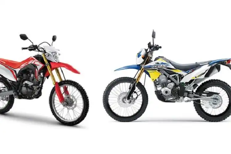 Tipis, Ini Data Adu Akselerasi Honda CRF150L dan Kawasaki KLX 150BF