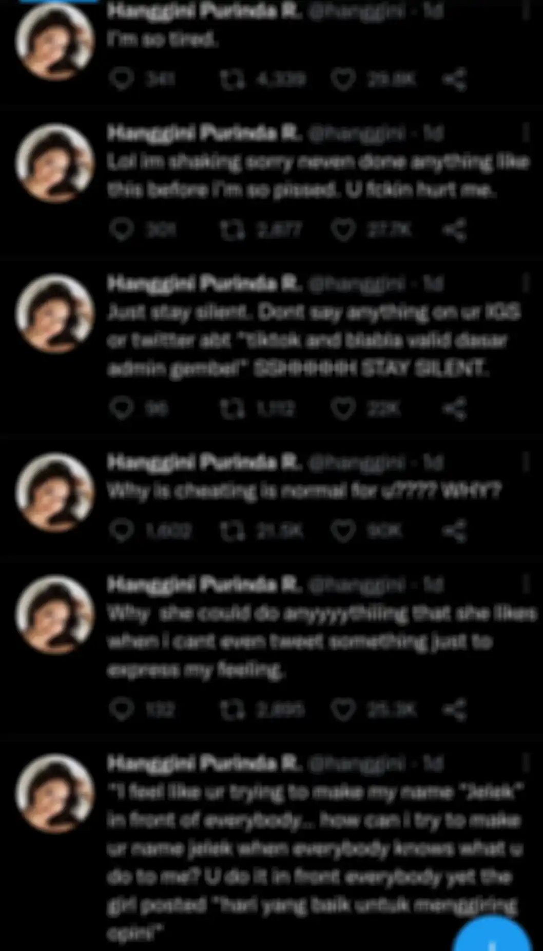 Postingan Hanggini
