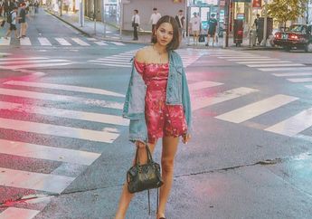 Tampil Modis dengan Jaket Denim, Calon Menantu Maia Estianty Alyssa Daguise Bawa Tas Berharga Fantastis!