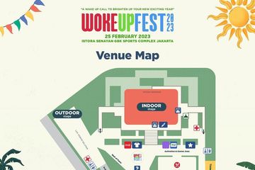 Venue Map Woke Up Fest 2023
