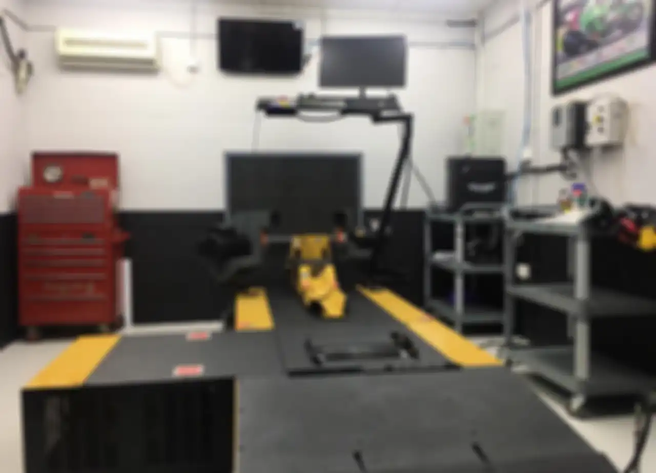 Dyno room di Kawasaki Greentech Pekanbaru