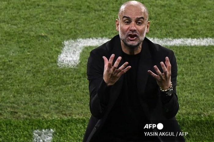 Pep Guadiola anggap laga Man City Vs Man United di Community Shiel penting.