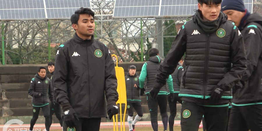 VIDEO - Kelelahan dan Kedinginan di Bawah Guyuran Salju, Ini Momen Latihan Perdana Asnawi Mangkualam di Ansan Greeners FC