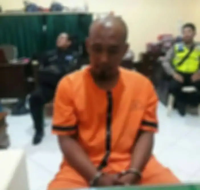 Pelaku penusukan M Zaki bernama Faesal Karim warga Desa/Kecamatan Tapen, Bondowoso