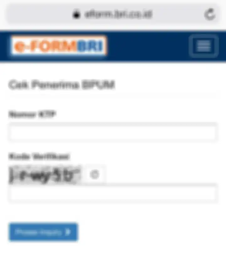 Cek bantuan umkm lewat hp di eform.bri.co.id/bpum 
