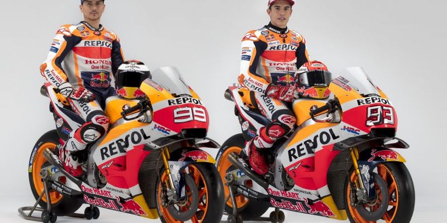 GALERI FOTO - Potret Marquez dan Lorenzo Jelang MotoGP 2019 Dimulai