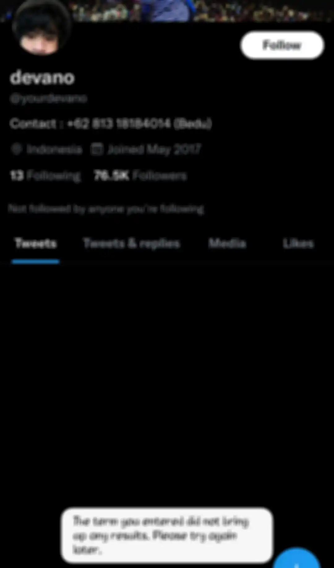 Devano Danendra tutup akun Twitter