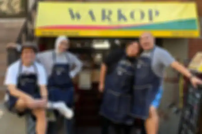 Warkop NYC dan Pop Meets Pop berkolaborasi merilis apron selvedge jeans