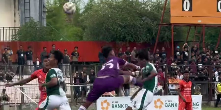 Kiper PSIR Rembang Disanksi Seumur Hidup usai Tendang Dada Pemain Persikaba Blora
