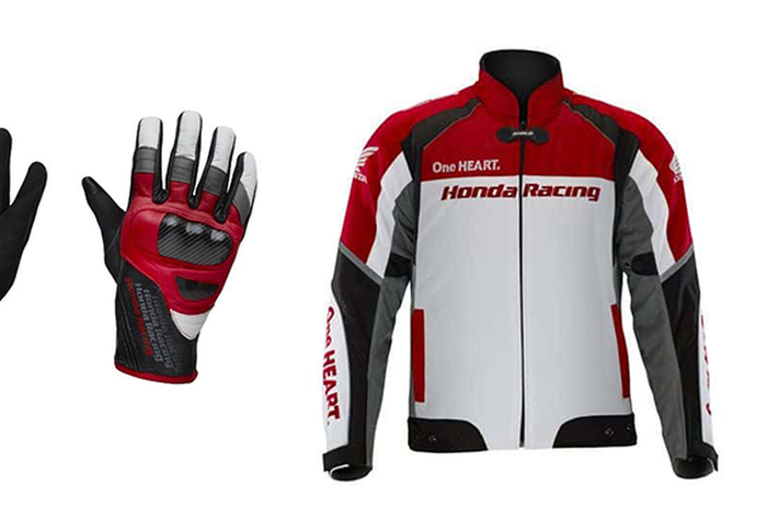 Honda Cengkareng menjual aparrel dan riding gear, dengan harga yang cukup terjangkau kepada konsumen.