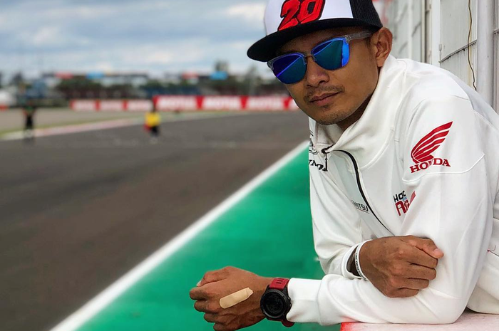 Dimas Ekky Pratama kondisi sudah pulih namun tim memutuskan untuk istirahat biar pulih dan siap hadapi Moto2 Jerman pekan depan