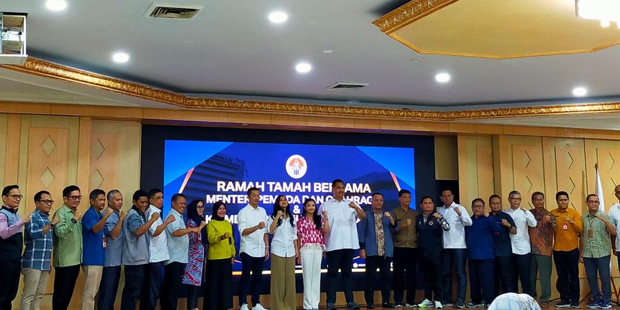 Menpora Dito dan Wamenpora Taufik Hidayat Gelar Ramah Tamah Bersama Eselon I dan II Guna Tingkatkan Prestasi Olahraga dan Pemuda