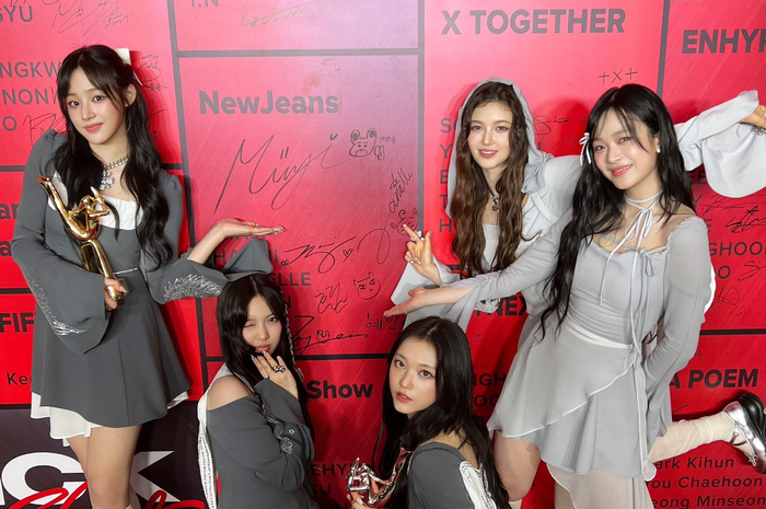 NewJeans menang DaesangGDA 2024 Jakarta