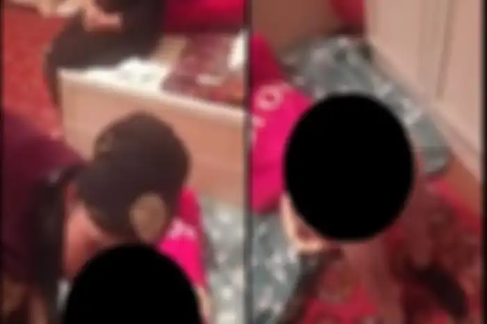 Heboh video pengantin wanita dilucuti pakaiannya oleh keluarga mempelai pria karena dicurigai sudah tak perawan.