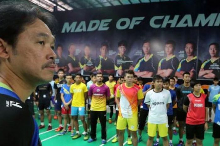 Mantan pelatih nasional Malaysia, Rashid Sidek. 