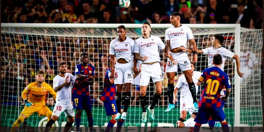 VIDEO - Gol-gol Lionel Messi ke Gawang Sevilla, Korban Paling Mengenaskan