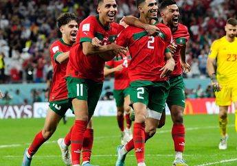 Pantas Lolos ke Perempat Final Piala Dunia 2022, Timnas Maroko Tak Pernah Absen Sujud Syukur Selepas Raih Kemenangan, Aksinya Tuai Pujian Sejuta Umat