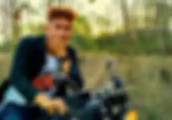 Enggak Nyangka, M Zaki Doyan Motor Custom, Yamaha Scorpio Japs Style Jadi Kesayangan
