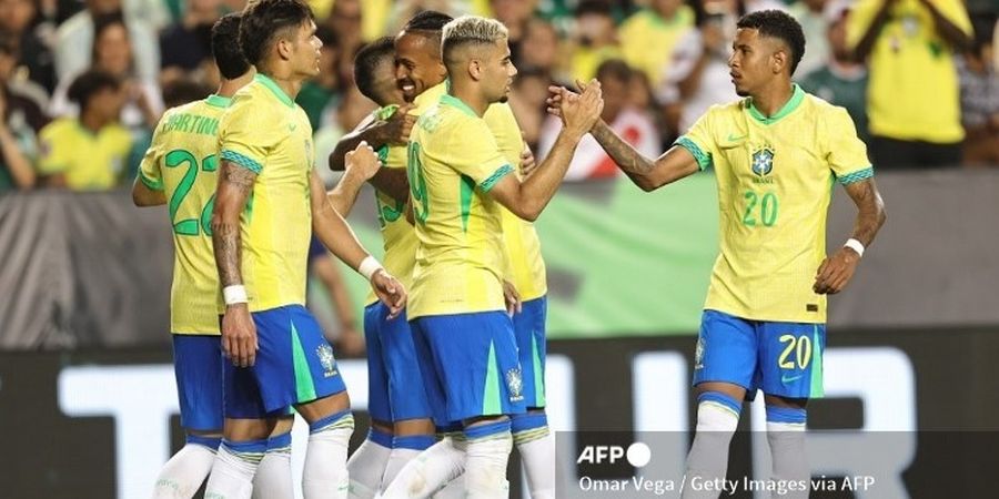 Hasil Copa America 2024 - Imbang Lawan Kolombia, Brasil Jumpa Uruguay di Perempat Final