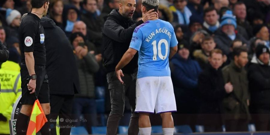 Man City Dicoret dari Liga Champions, Sergio Aguero Diyakini Bertahan