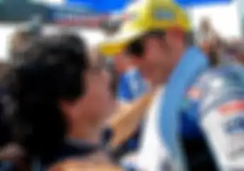 Inilah Awal Mula Valentino Rossi Bertemu Dengan Diego Maradona Secara Langsung