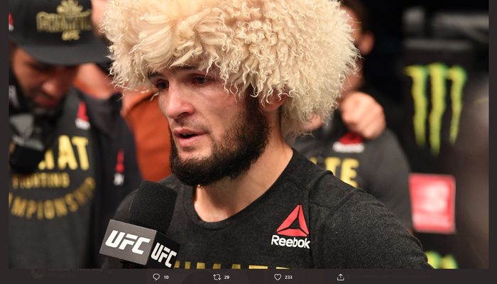 Khabib Nurmagomedov sempat prediksi tak pernah kalah enam tahun lalu.