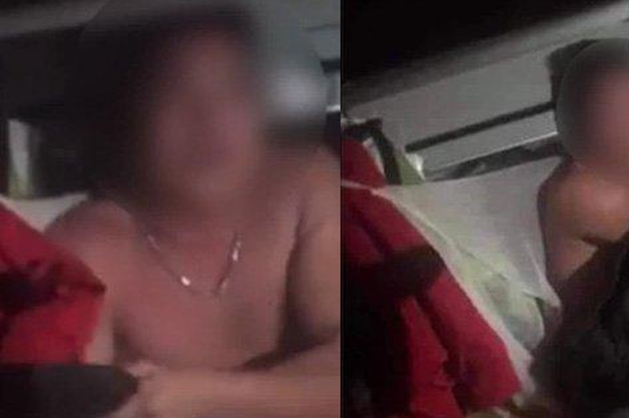 Pasangan kepergok selingkuh viral di dalam mobil