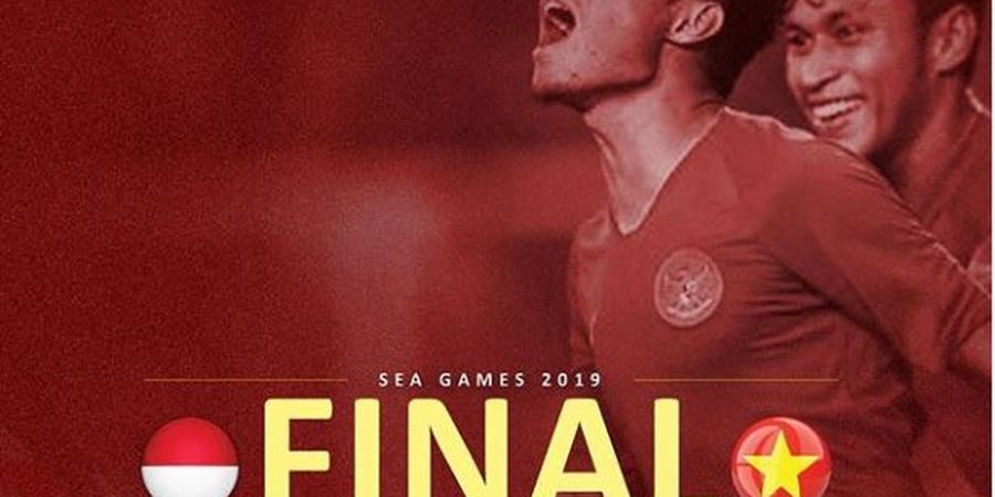 Timnas U-22 Indonesia Tertinggal dari Vietnam pada Babak Pertama Final SEA Games 2019