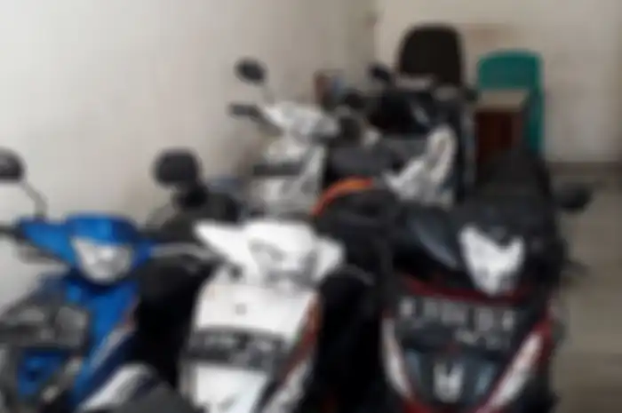 Ilustrasi dealer motor bekas.