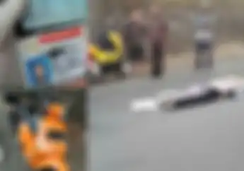 Motor Oleng dan Terjatuh, Belum Sempat Bangkit Pemotor Tewas Disambar Mobil di Gunungkidul