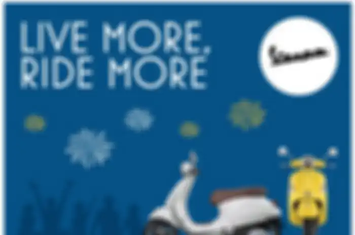 Bertajuk Live More Ride More, Piaggio dan Vespa Kasih Tawaran Menarik di Awal 2021