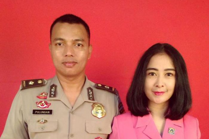 Uut Permatasari dan sang suami