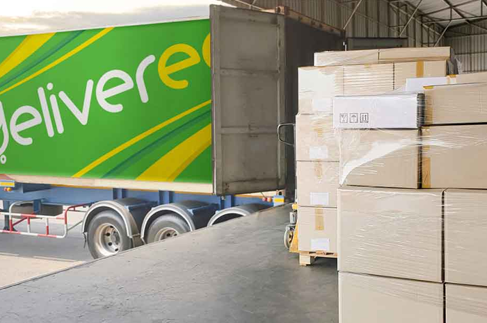 Proses pengiriman barang dengan Deliveree.