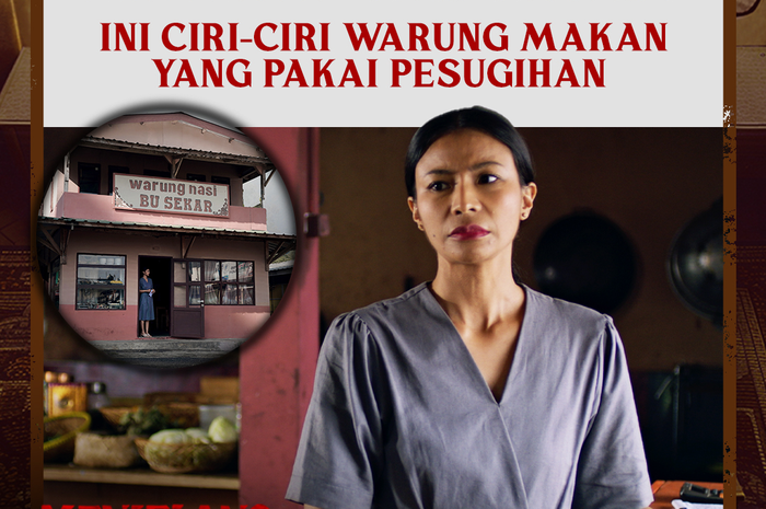 Film Menjelang Ajal bahas ciri warung makan dengan penglaris