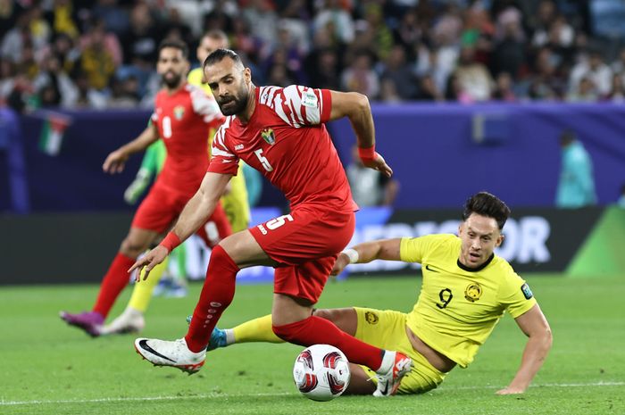 Timnas Malaysia menghadapi Yordania di laga perdana Grup E Piala Asia 2023.