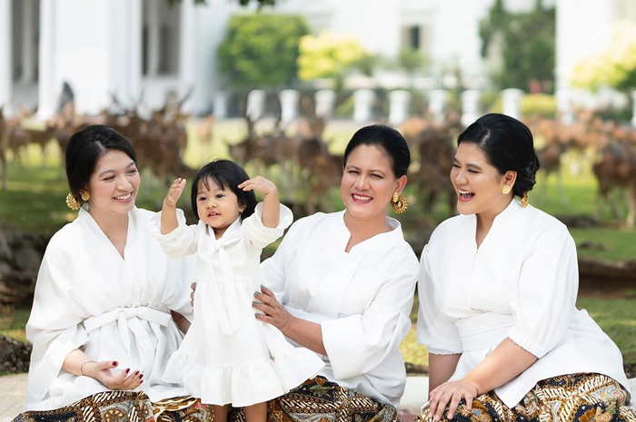 Ibu Irina Jokowi, Kahiyang Ayu dan Selvi Ananda (istri Gibran Rakabuming Raka)