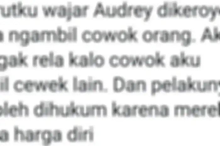 #JusticeforAudrey