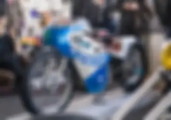 Nyentrik.. Motor Listrik Dibikin Bergaya Drag Bike! Keren Juga Buat Motor Hobi