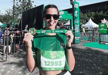 Ingin Hidup Lebih Sehat, Nia Ramadhani Tuntaskan Tantangan Lari Hingga 10 Kilometer