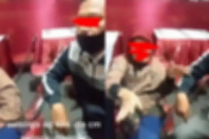 Beredar video viral seorang wanita memergoki suaminya selingkuh dengan nenek tua 