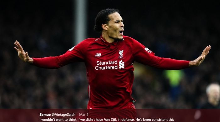 Bek tengah Liverpool, Virgil van Dijk