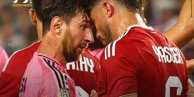 Benarkah Lionel Messi Menanduk Pemain Mesir akibat Dibilang Pendek?